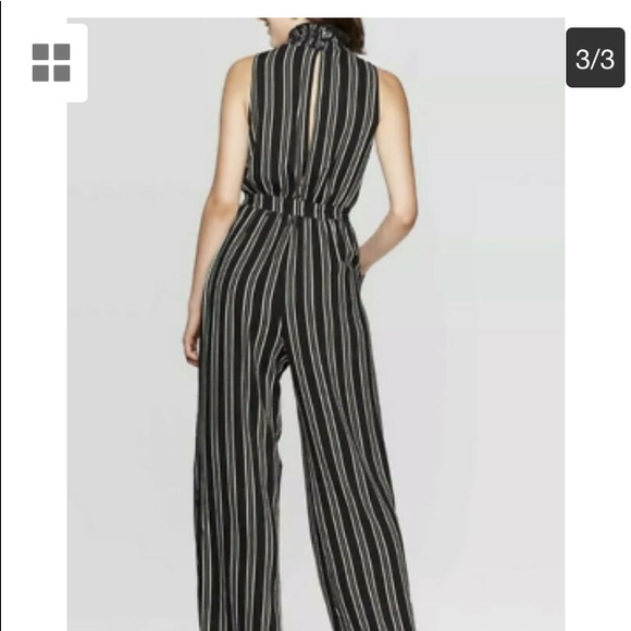 Striped Jumpsuit - Picture 2 of 8